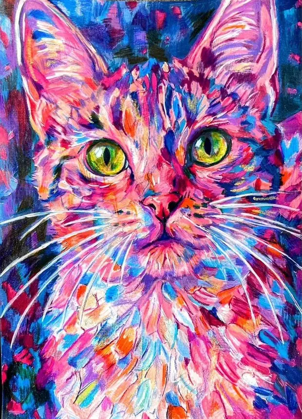 The finished portrait of Squash.